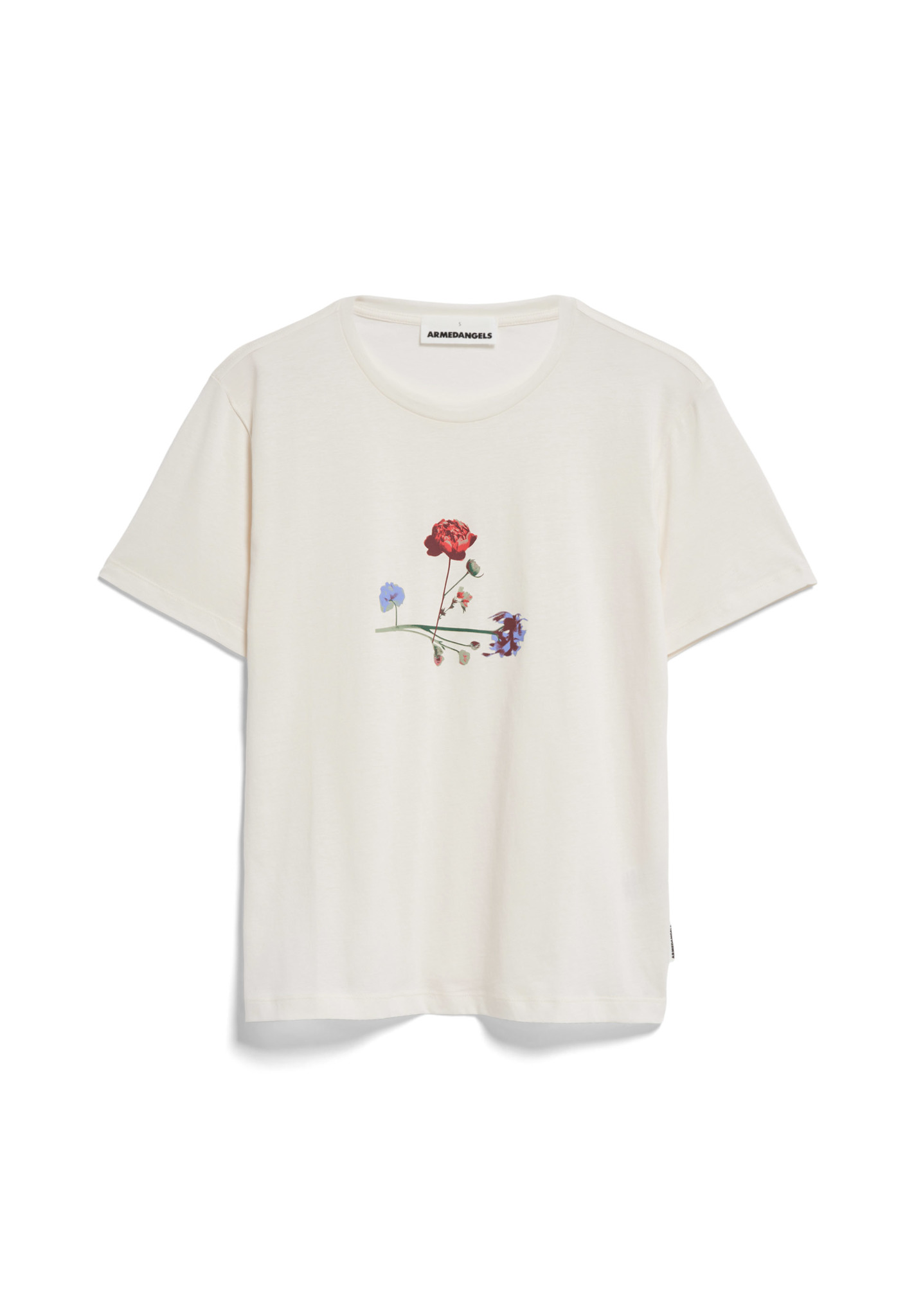 Armedangels MAARLA LITAA T-Shirt Relaxed Fit aus Bio-Baumwolle in oatmilk Armedangels MAARLA LITAA T-Shirt Relaxed Fit aus Bio-Baumwolle in oatmilk