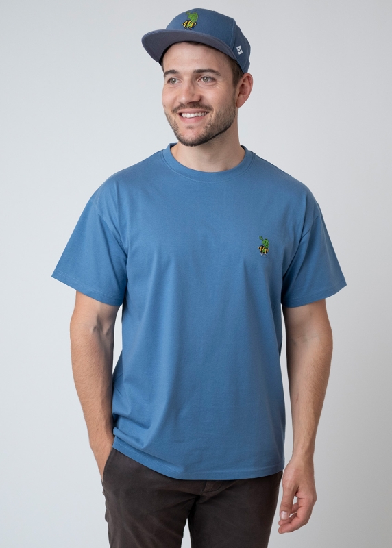 Bavarian Caps Herren T-Shirt "Tigerententaxi" - petrol Art.Nr.: HT57 Janosch Bavarian Caps Herren T-Shirt "Tigerententaxi" - petrol Art.Nr.: HT57 Janosch