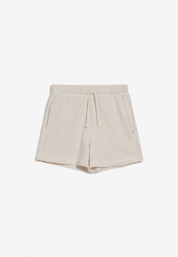 Armedangels LUZIAANA Shorts aus Bio-Baumwoll Mix light desert melange Armedangels LUZIAANA Shorts aus Bio-Baumwoll Mix light desert melange