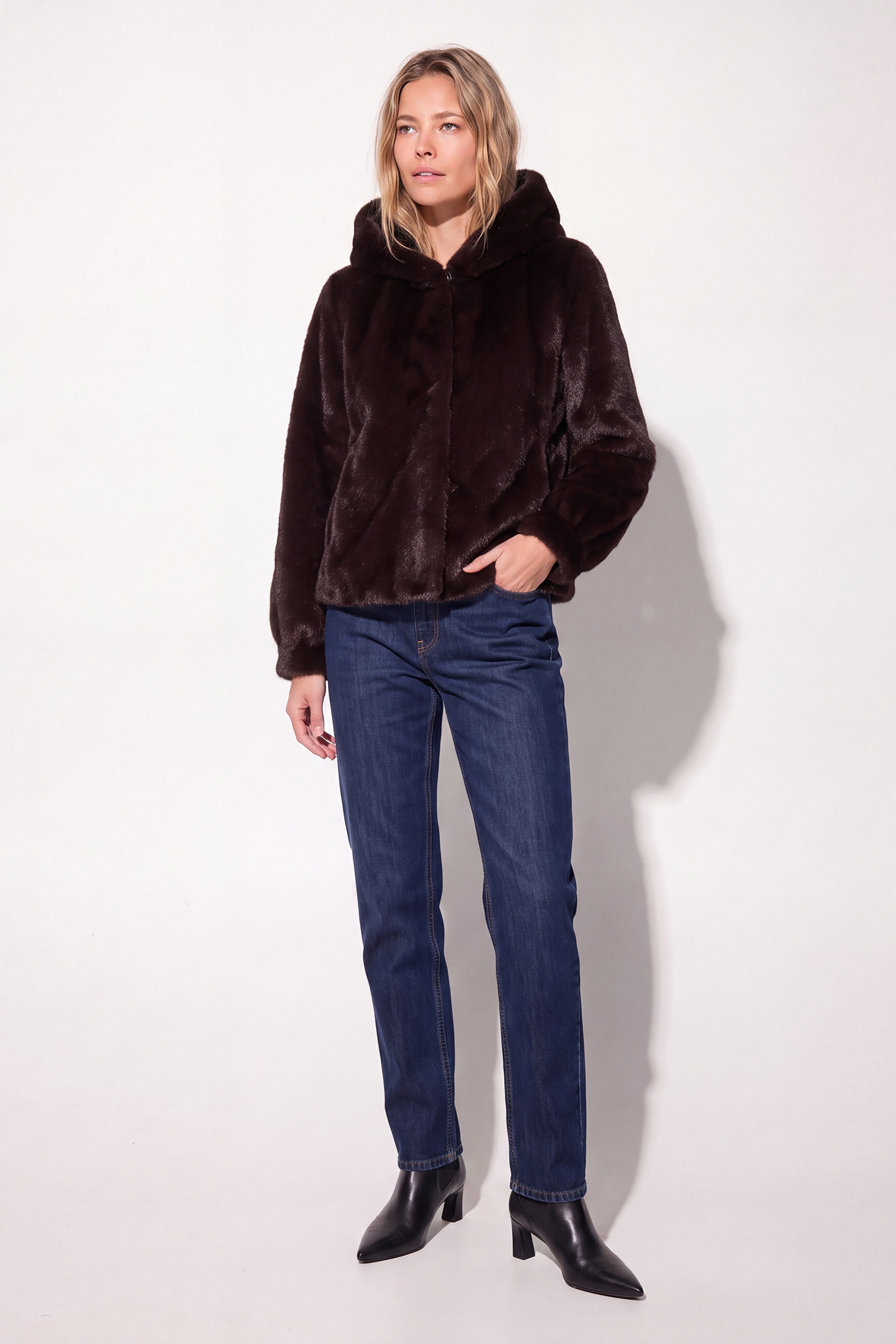RockandBlue Odelia Jacket Chocolate Brown Chocolate Brown
