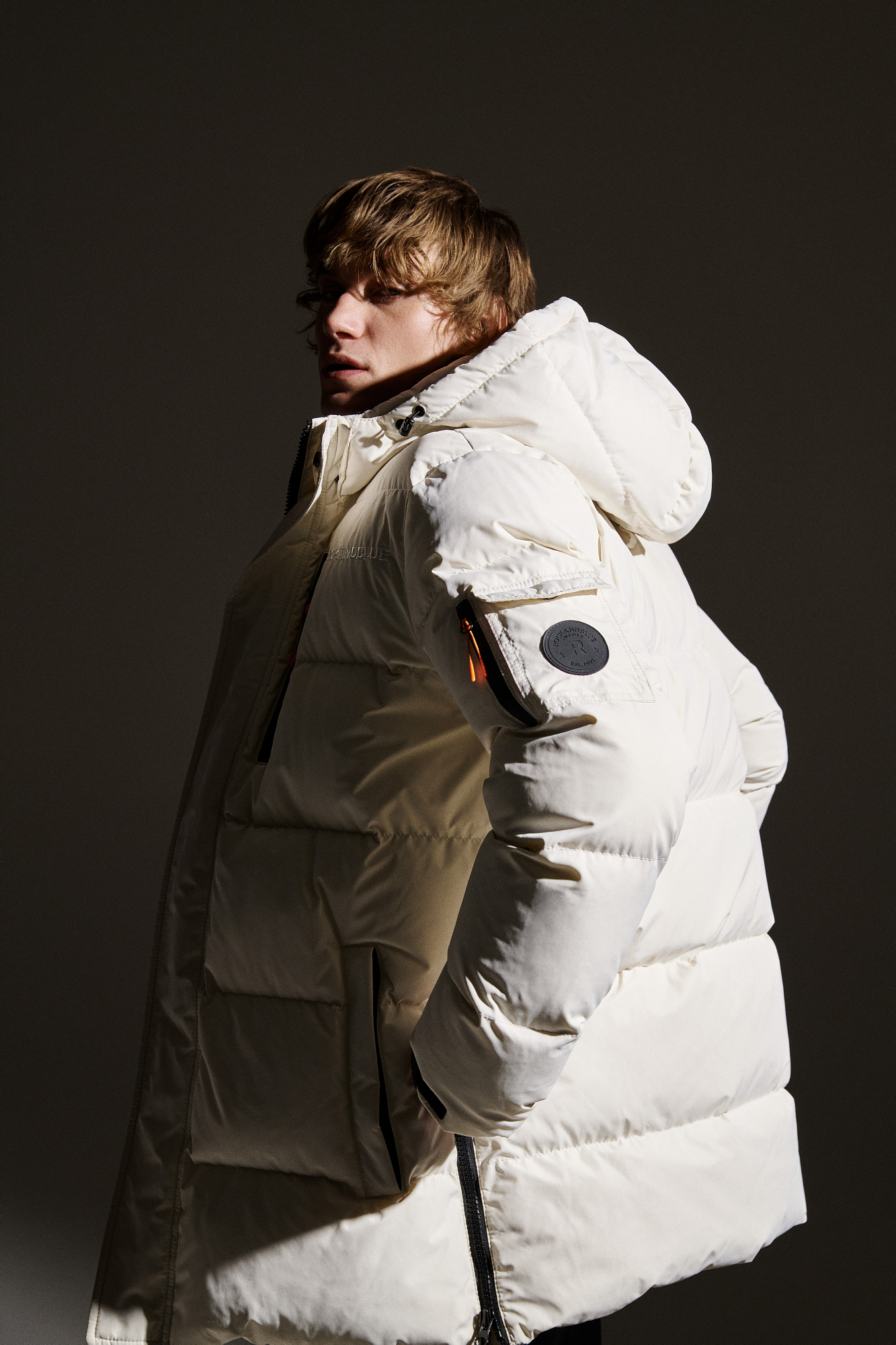 RockandBlue Hurricane Daunen Parka Ecru / off white