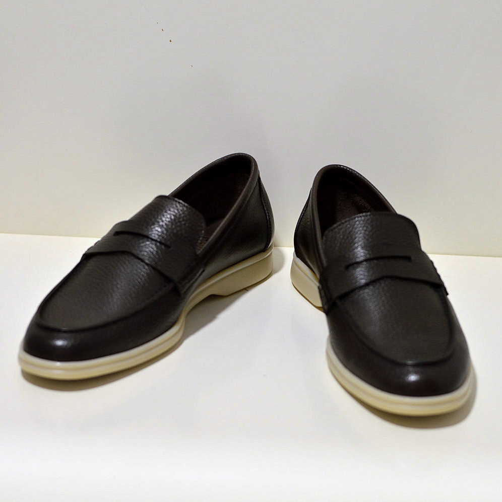 Berwick 1707 Klassische Slipper für Herren / Segelschuh aus Premiumleder in braun 