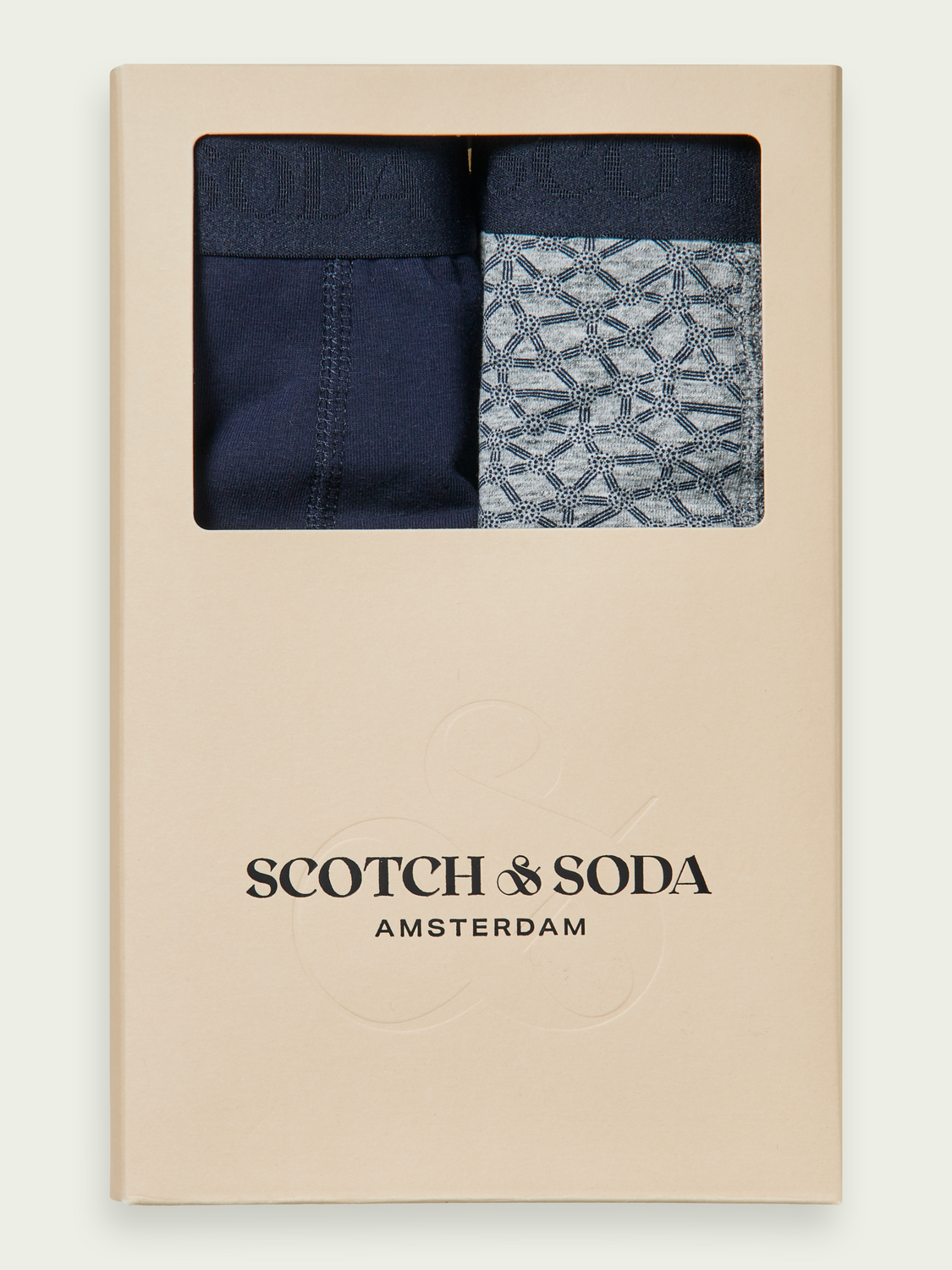 Scotch&Soda Boxershorts im 2er-Pack Combo 0218 verschiedenen Designs
