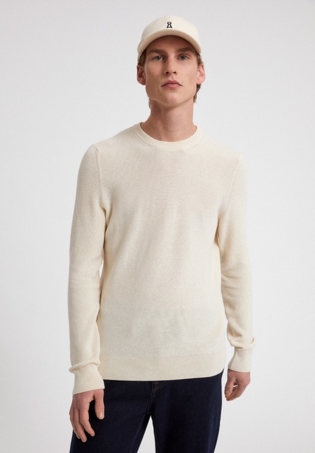 Armedangels  RAAMI UNDYED Pullover aus Bio-Baumwoll-Leinen Mix undyed 