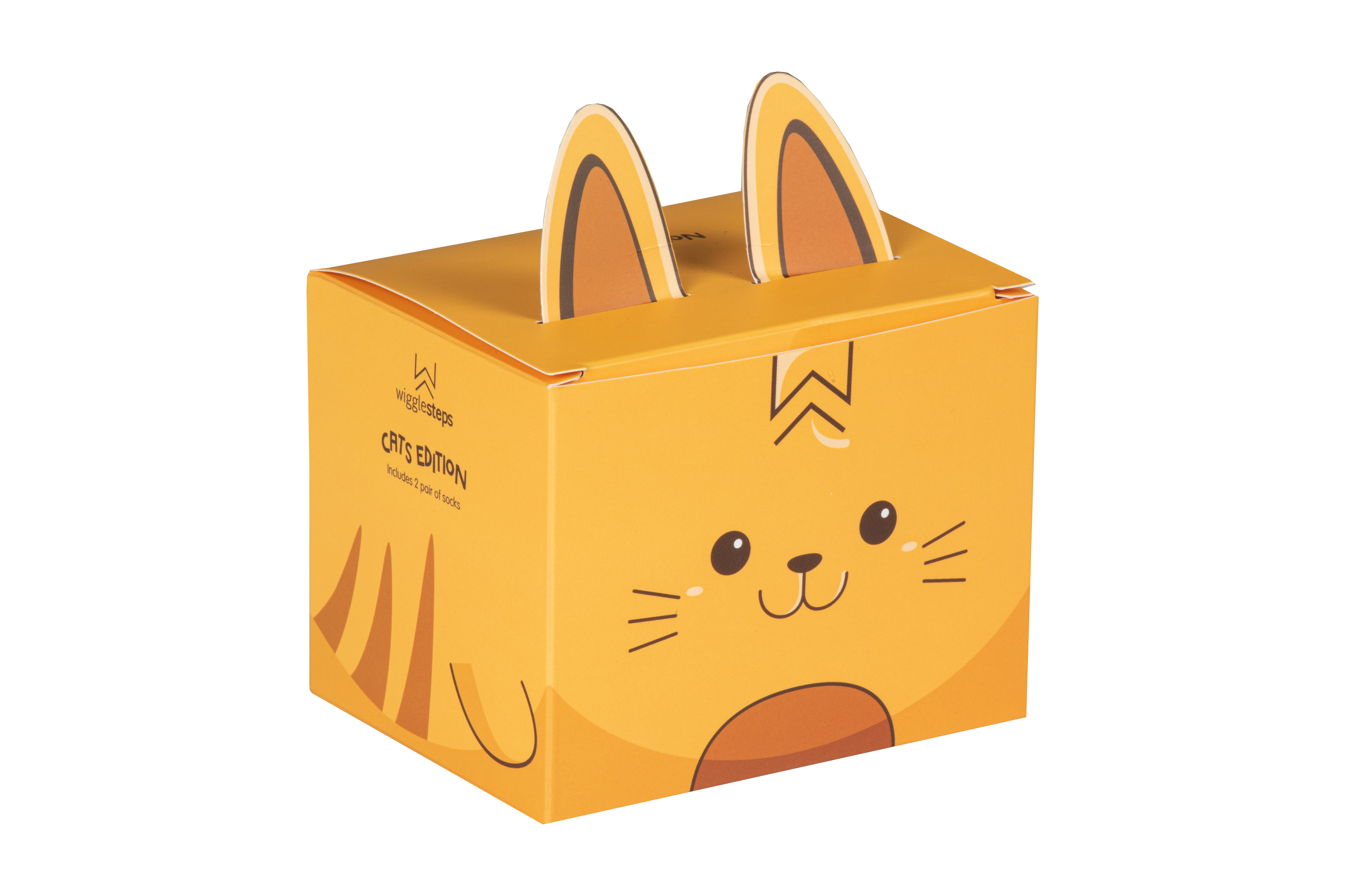 Socken wigglesteps 2 Paar Lady Socks in Geschenkboy Katzen Box 36-40 Socken wigglesteps 2 Paar Lady Socks in Geschenkboy Katzen Box 36-40