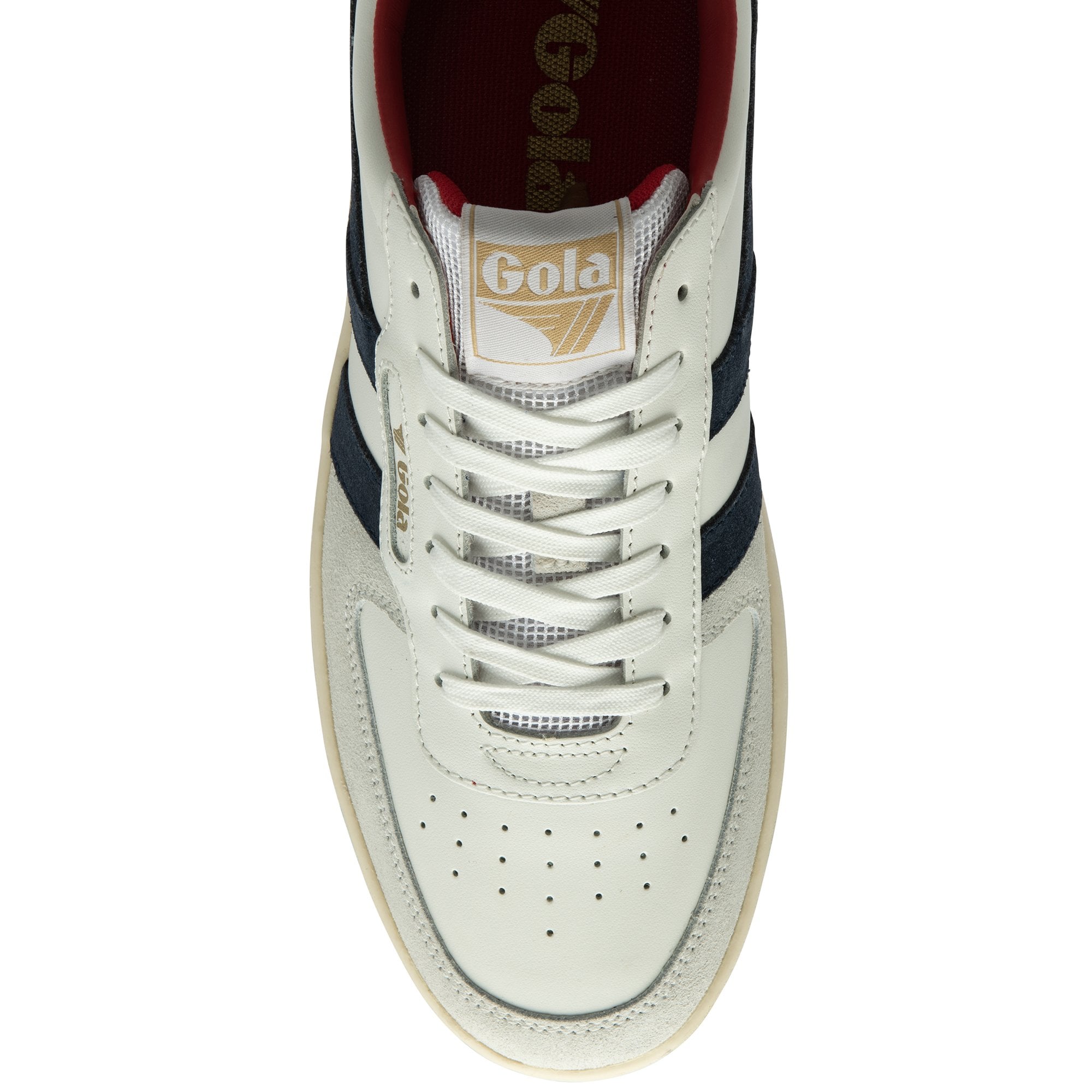  Gola Classics Men's Hawk Trainers White/Navy/Marine