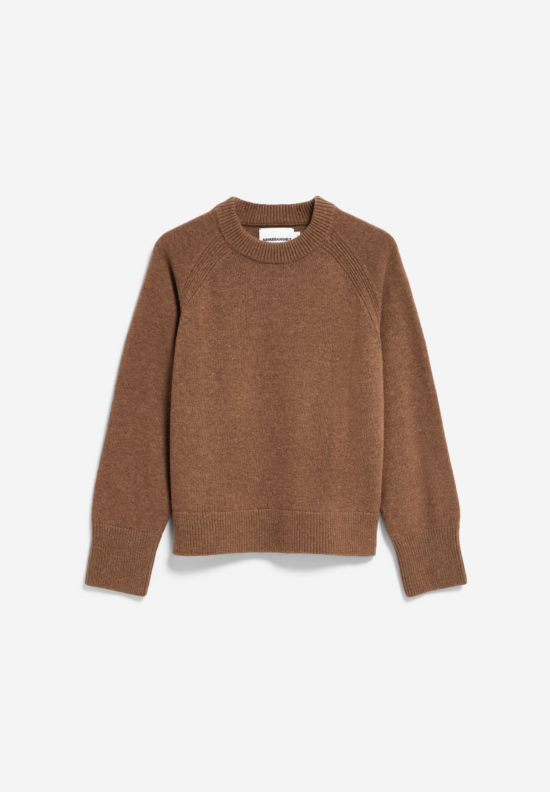 Armedangels WOLL-STRICKPULLOVER  Bio-Woll Mix (recycelt) / Pullover in claystone melange