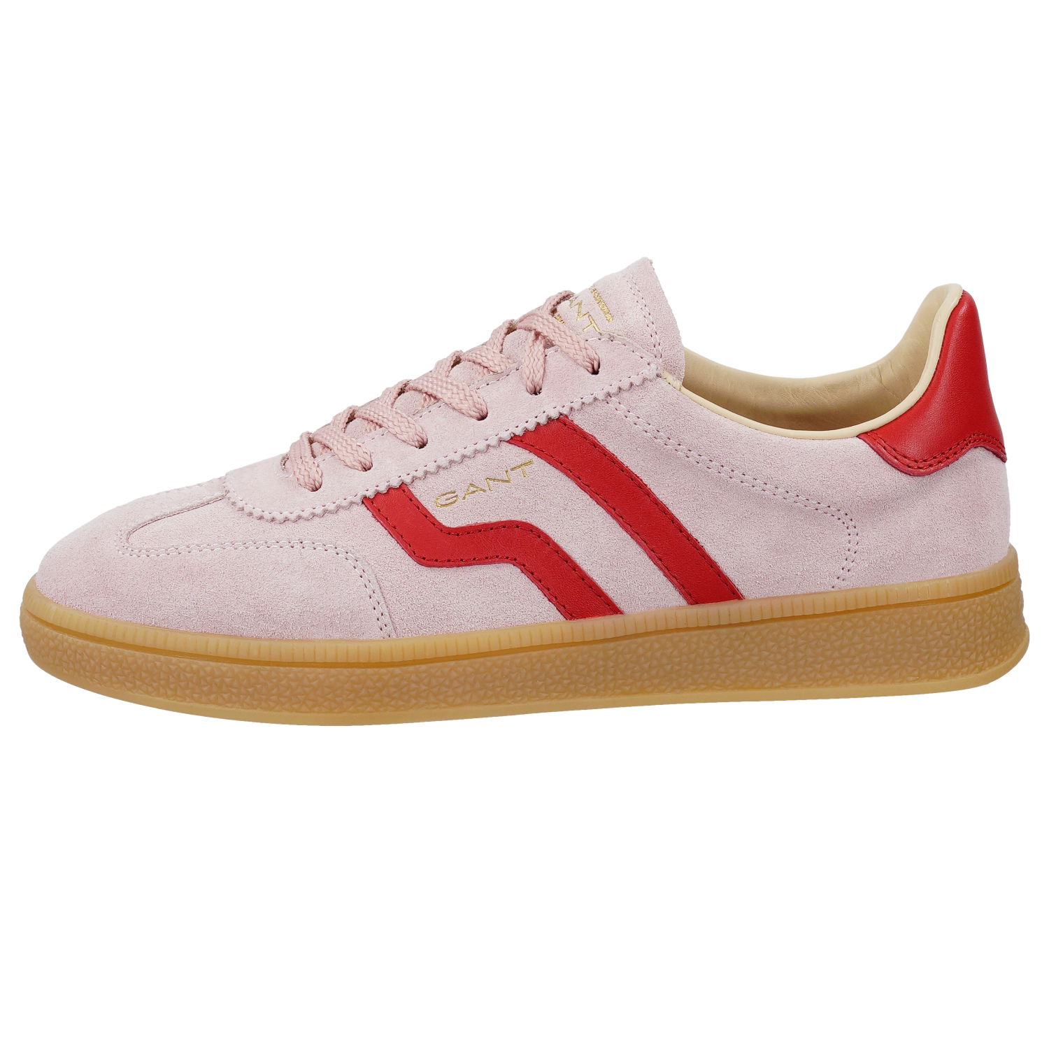 GANT Schuhe Cuzima Sneaker aus Veloursleder in Rose red Nº872533197641