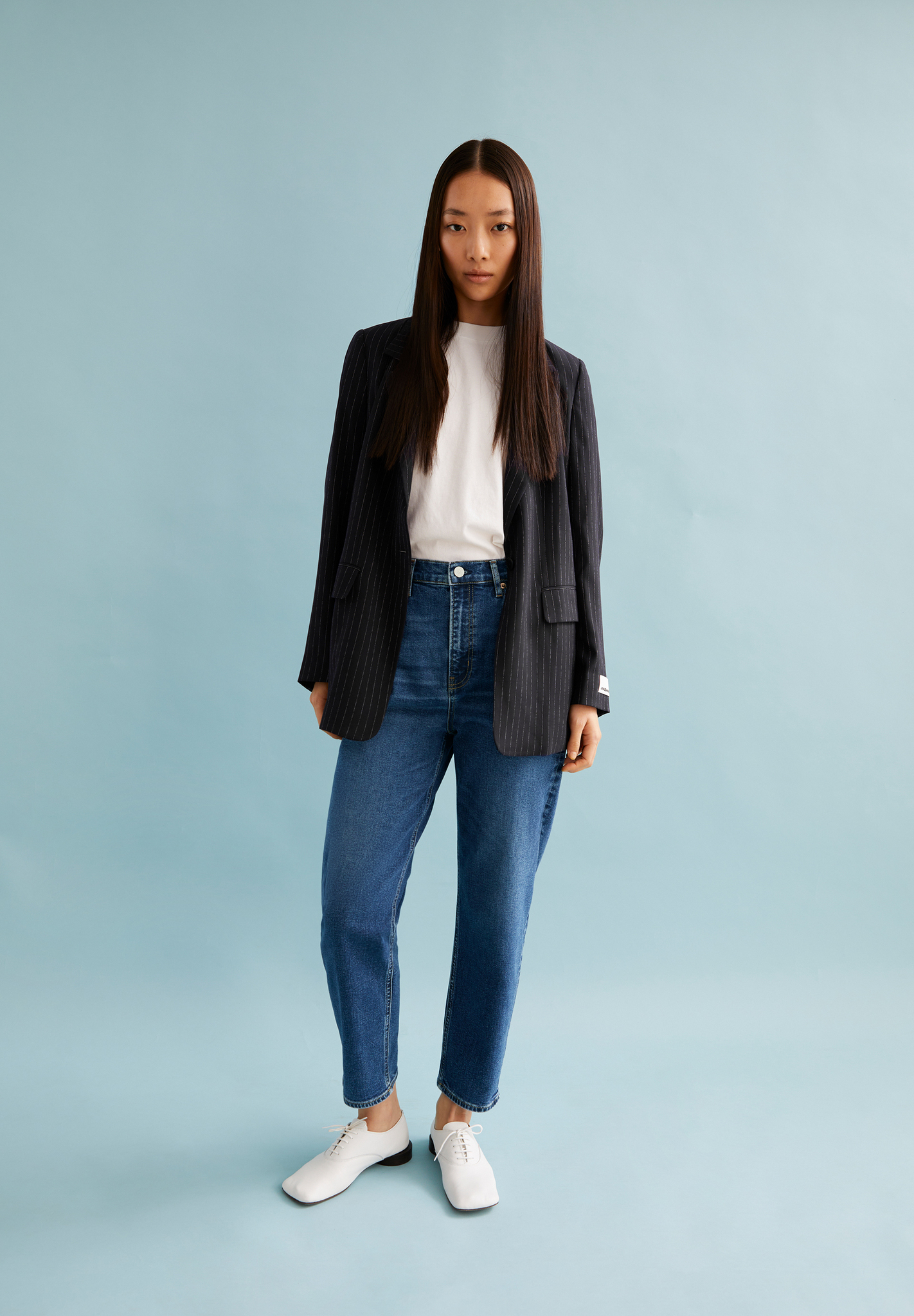 Armedangels  MAIRAA Mom Jeans recycelter Baumwoll Mix Comfort-Stretch carme