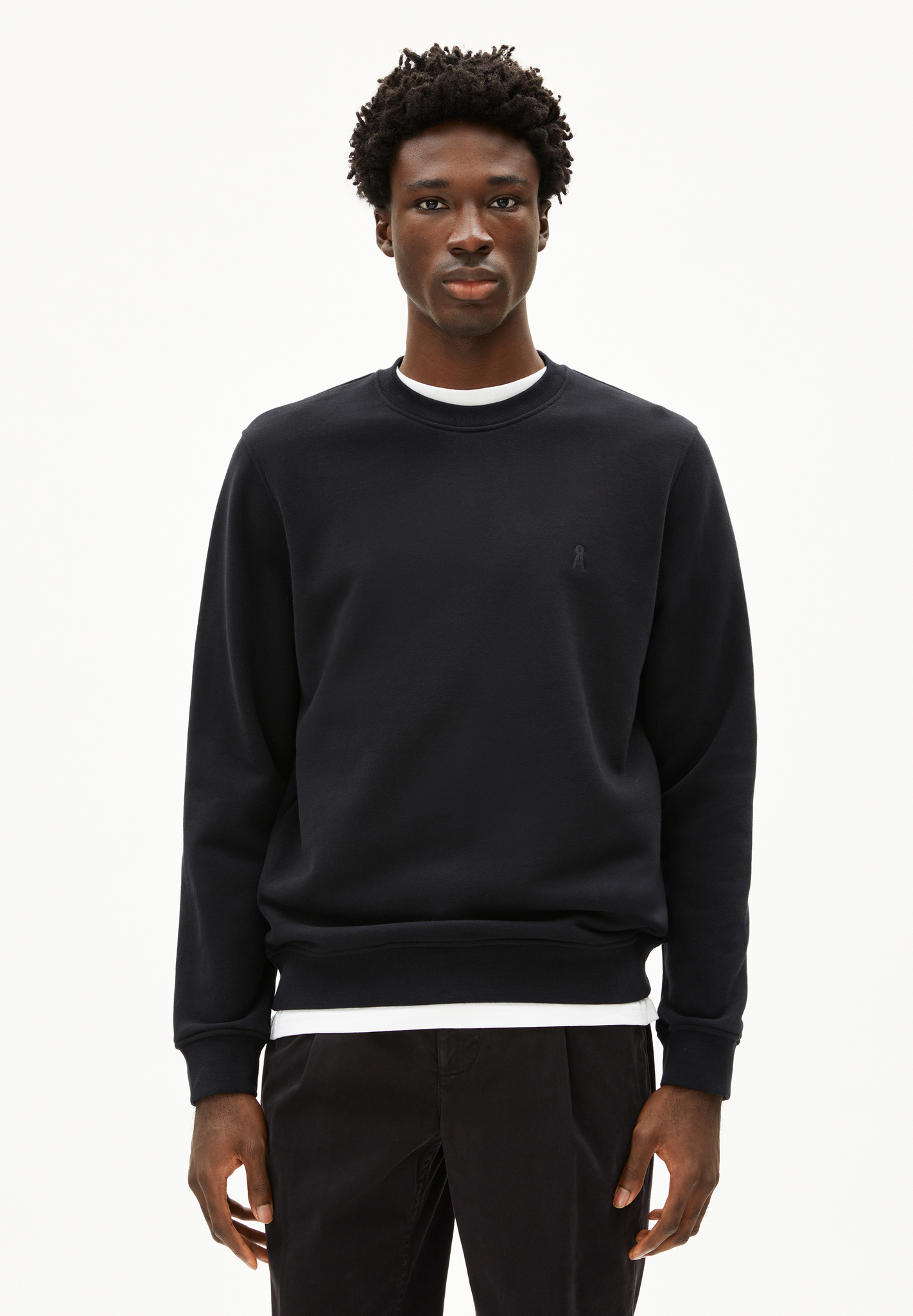 Armedangels BAARO LOOP SWEATSHIRT / Sweatshirt aus Bio-Baumwolle in schwarz Armedangels BAARO LOOP SWEATSHIRT / Sweatshirt aus Bio-Baumwolle in schwarz