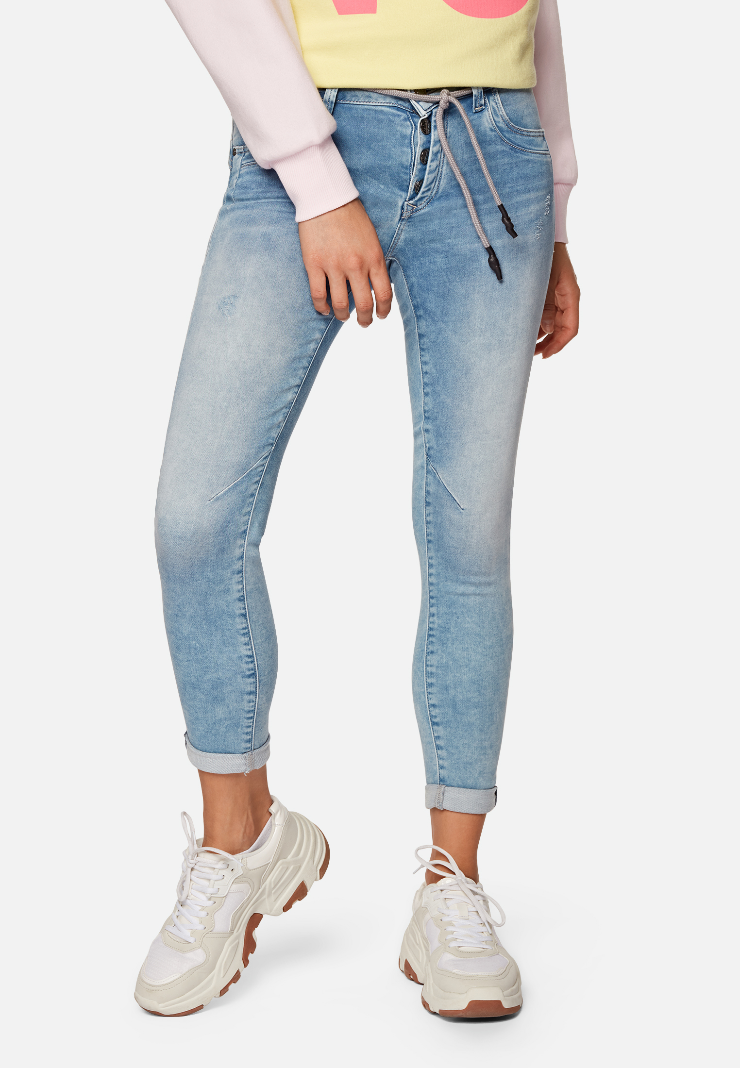 Mavi Lexy Super Skinny Jeans mit mittlerer Leibhöhe Sporty