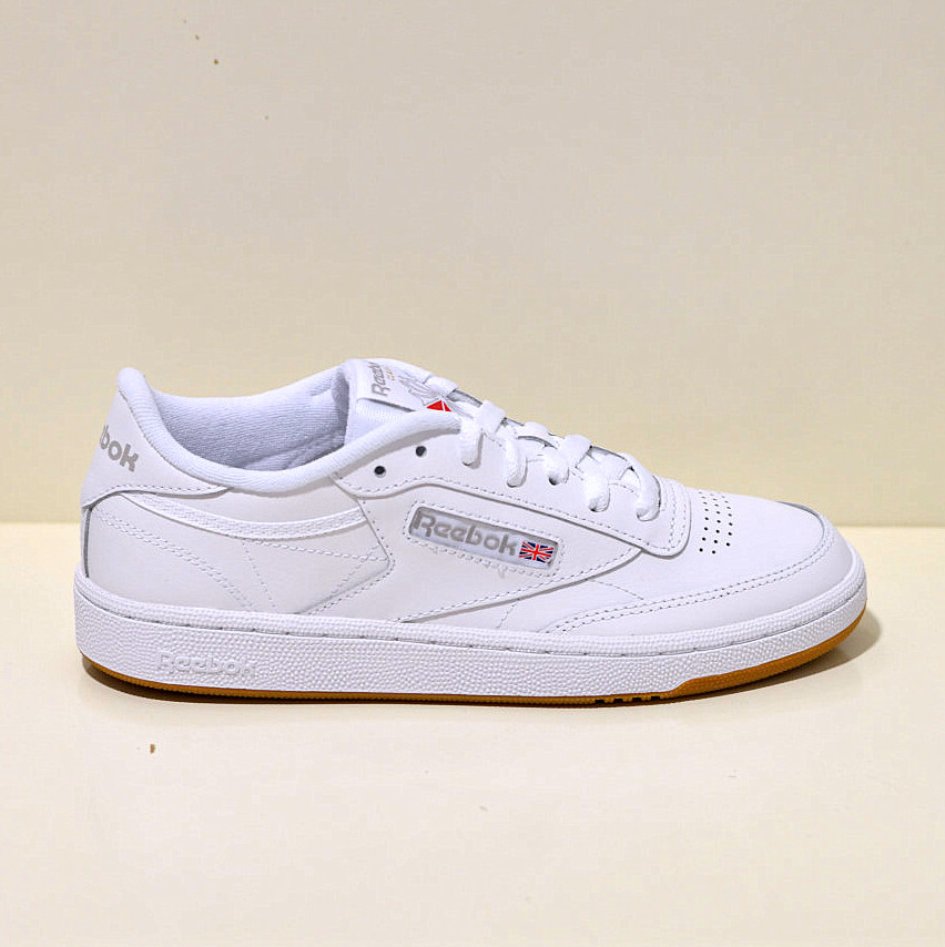   Reebok Damen Lifestyle-Schuhe Club C 85 Leder Sneaker in weiß 
