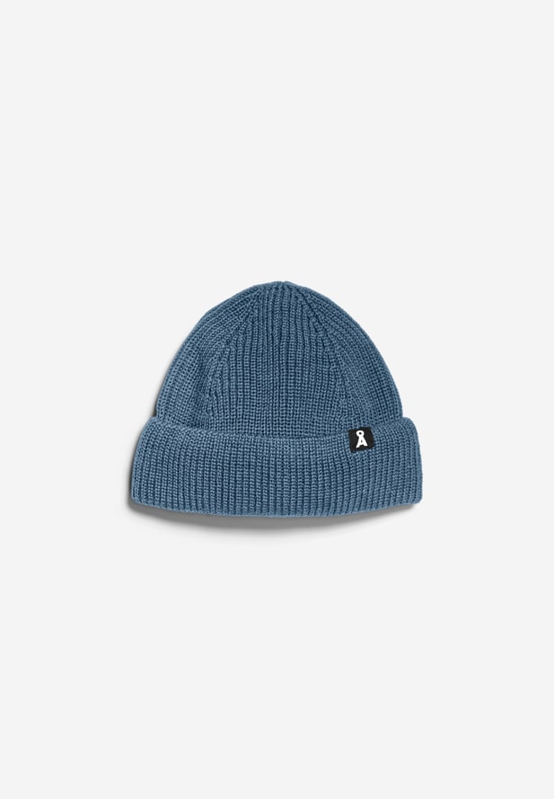 Armedangels NILDAAO COTTON Mütze aus Bio-Baumwolle in iron blue