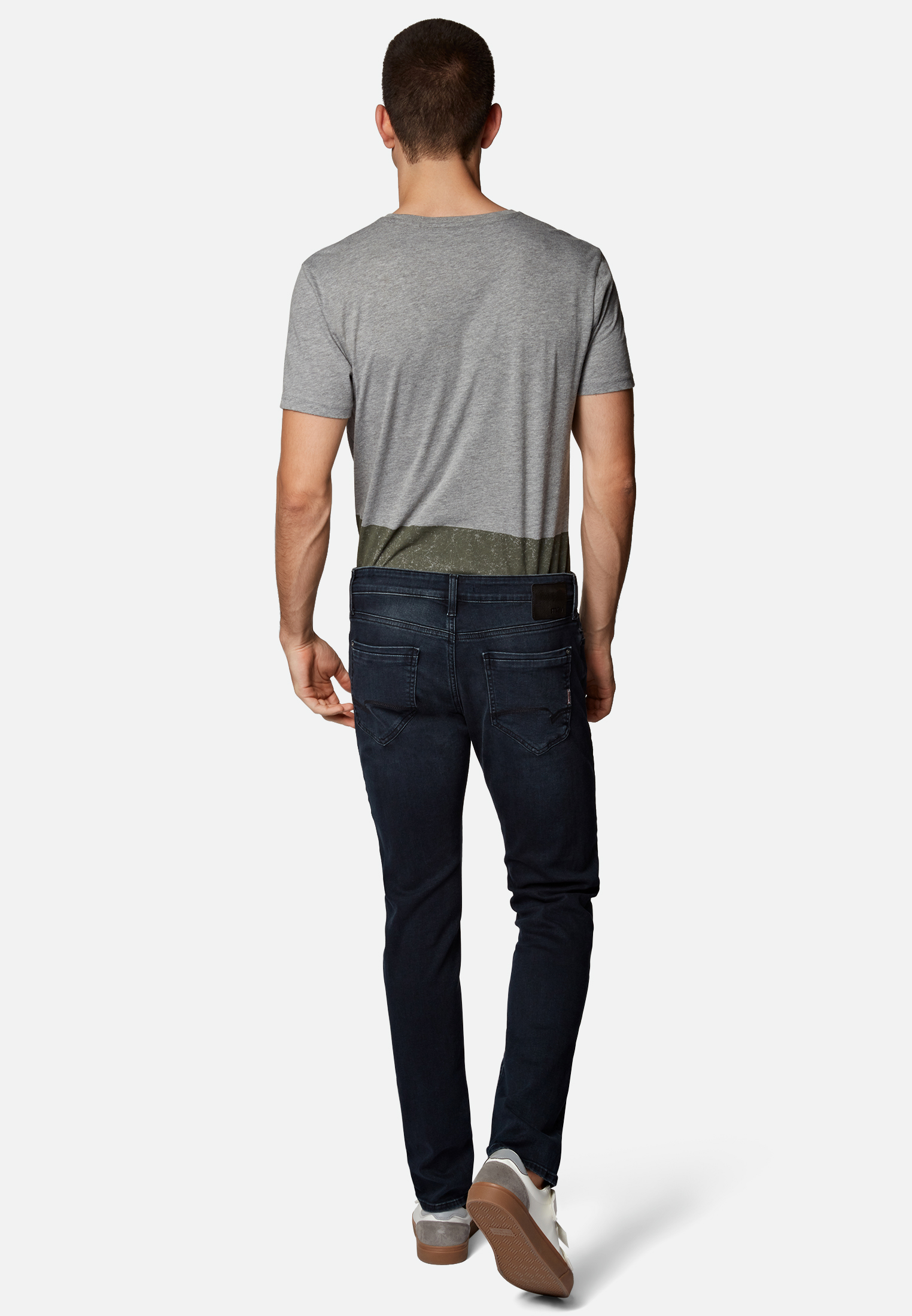 Mavi Yves Jeans Skinny Dunkelblau Brushed  mit Strech