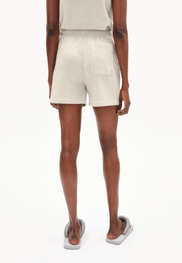 Armedangels LUZIAANA Shorts aus Bio-Baumwoll Mix light desert melange Armedangels LUZIAANA Shorts aus Bio-Baumwoll Mix light desert melange