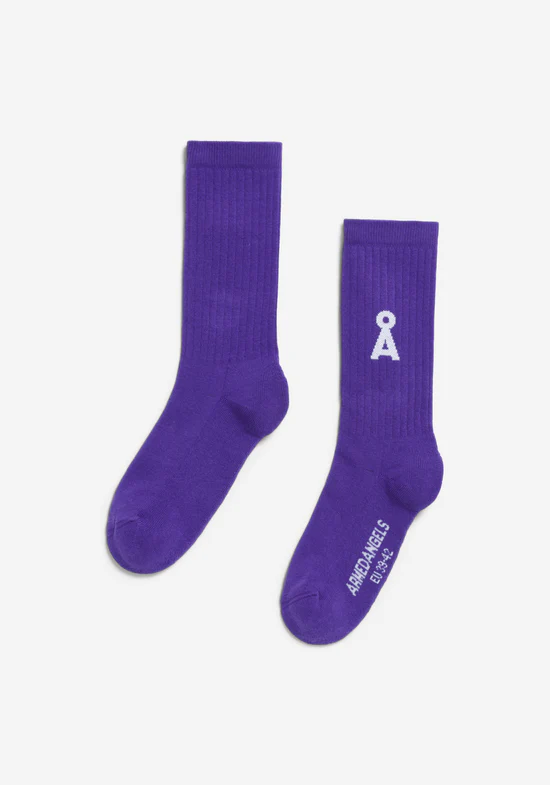 Armedangels SAAMUS BOLD Socken aus Bio-Baumwolle in indigo lilac Armedangels SAAMUS BOLD Socken aus Bio-Baumwolle in indigo lilac