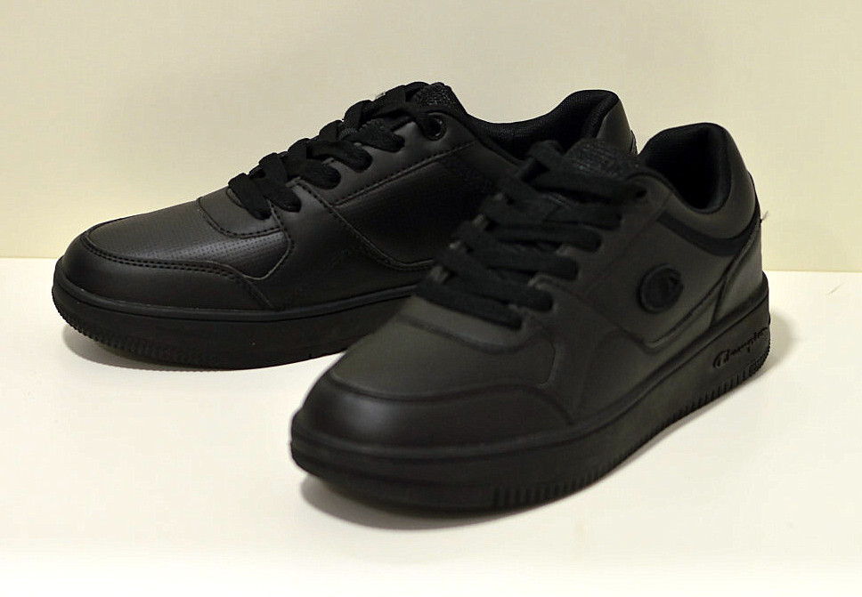 Champion Legacy Rebound 2.0 Low-Top-Basketballschuhe Triple Black