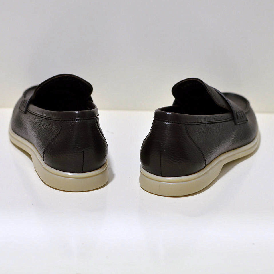 Berwick 1707 Klassische Slipper für Herren / Segelschuh aus Premiumleder in braun 