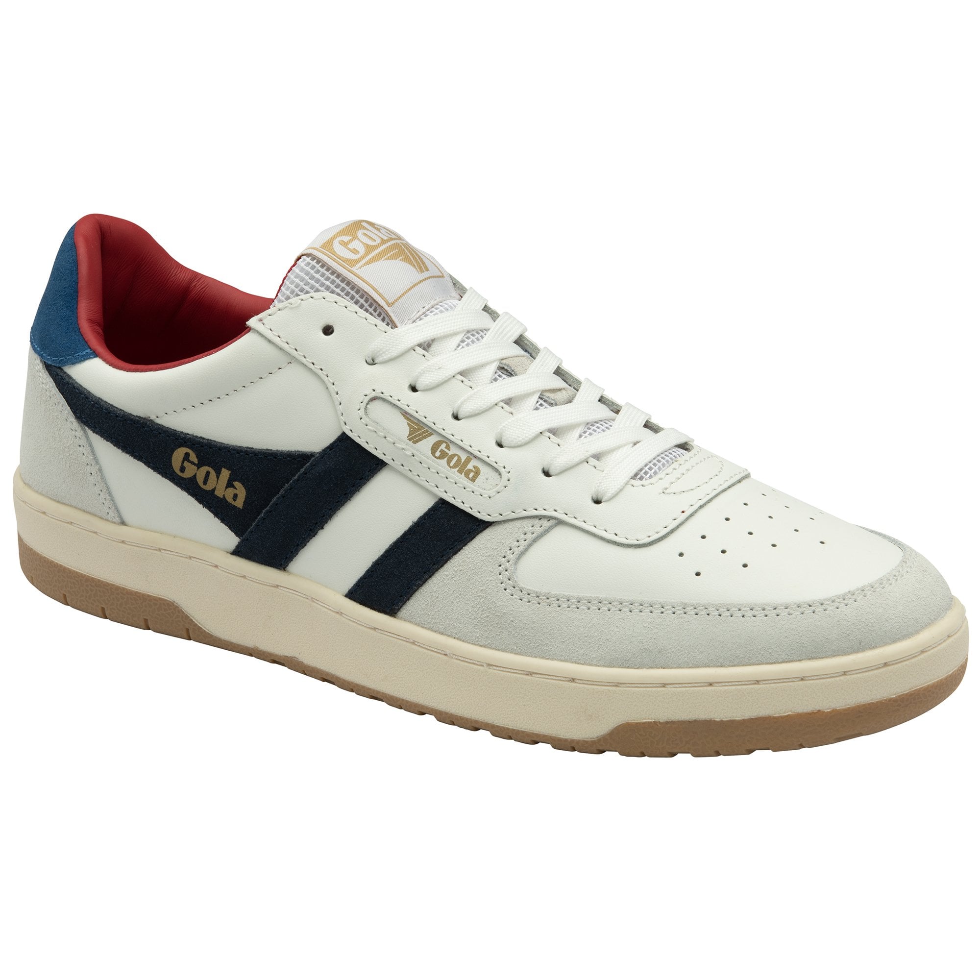  Gola Classics Men's Hawk Trainers White/Navy/Marine