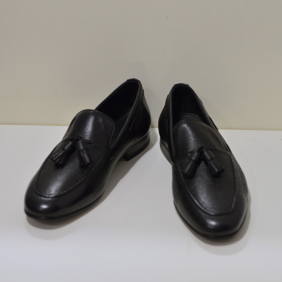 Berwick 1707 Tassel Loafer aus echtem Hirschleder in mit genähter Ledersohle / Mokassin