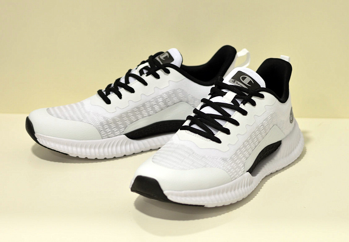 CHAMPION Herren Freizeitschuhe Low Cut Shoe RUSH in weiß / schwarz 