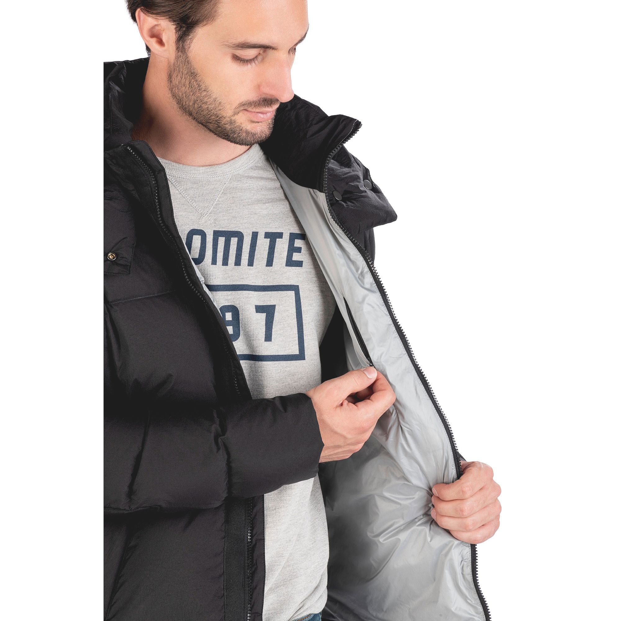 DOLOMITE 76 Fitzroy Jacke für Herren in schwarz 
