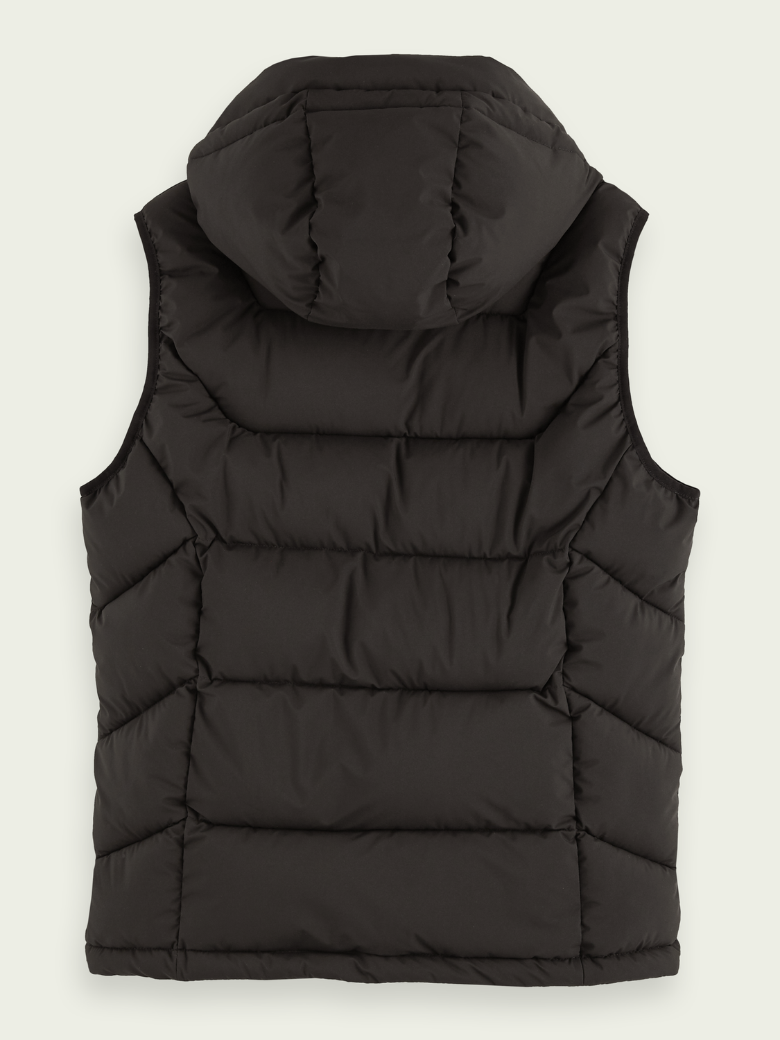 Scotch&Soda Gesteppter Bodywarmer Weste in schwarz 