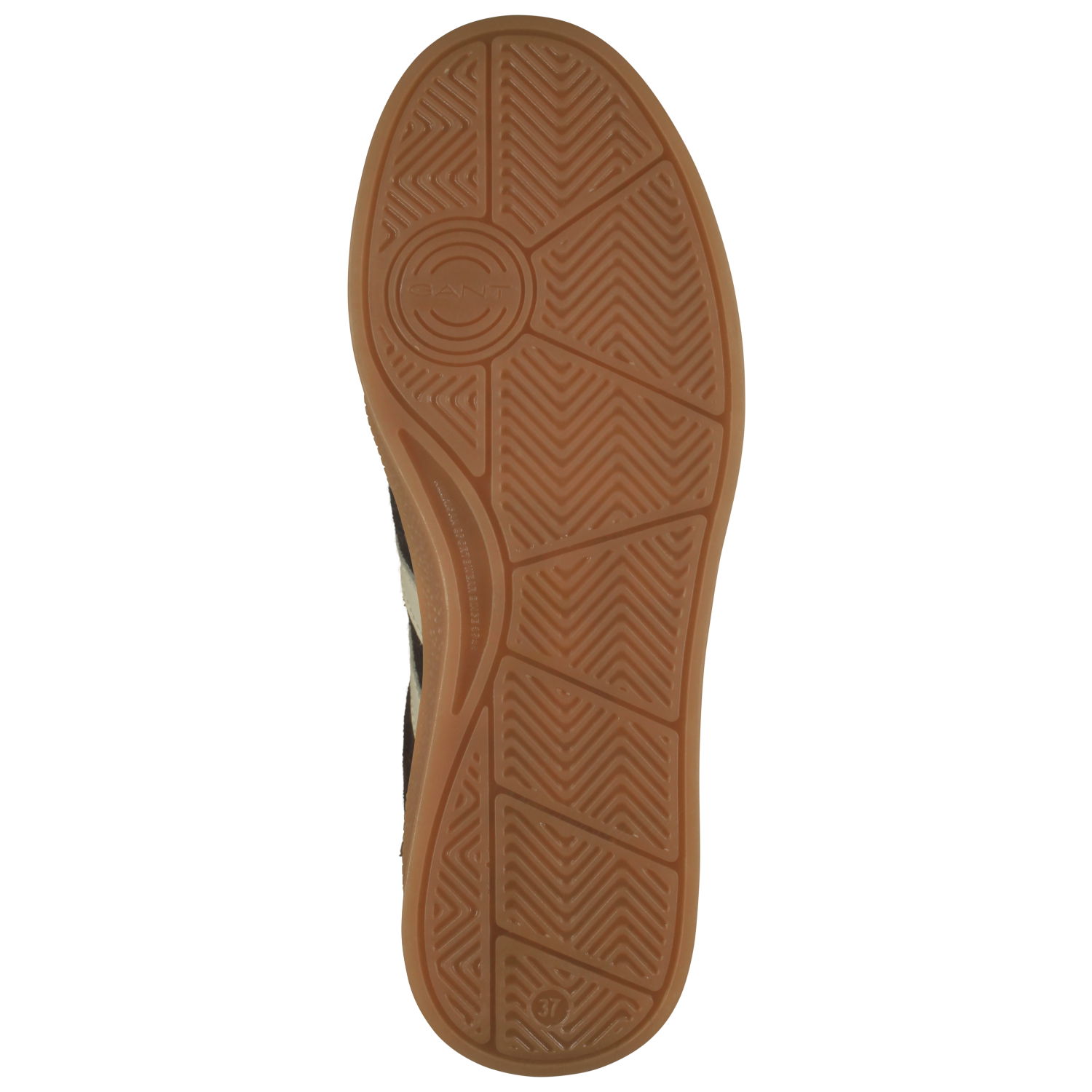 GANT Cuzima Sneaker aus Veloursleder in mole brown / braun