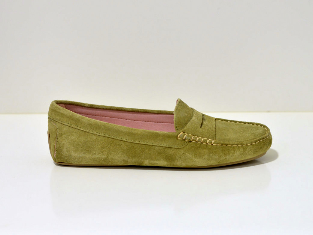 Pretty Ballerinas Mokassin in Linden grün