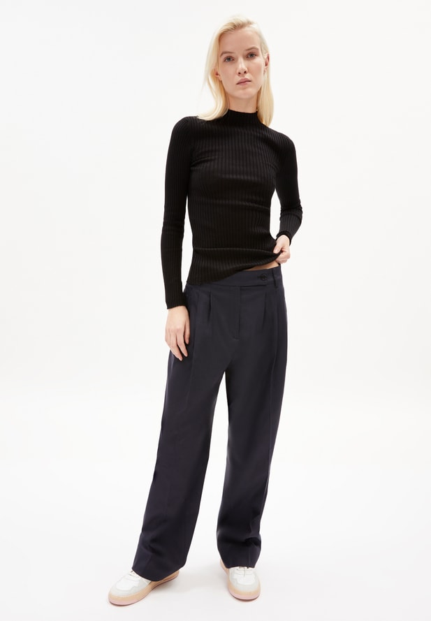 Armedangels ALAANIA Pullover aus Bio-Baumwolle in schwarz Armedangels ALAANIA Pullover aus Bio-Baumwolle in schwarz