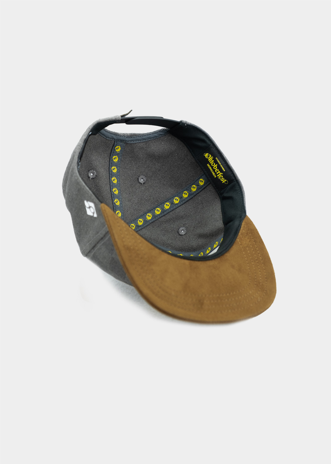 bavarian caps Cap "Oktoberfest München" - dunkelgrau (Snapback) CO62