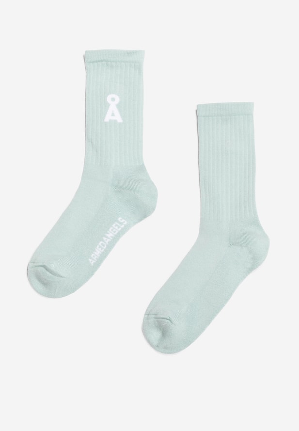 Armedangels  SAAMUS BOLD Socken Regular Fit aus Bio-Baumwoll Mix in polar green