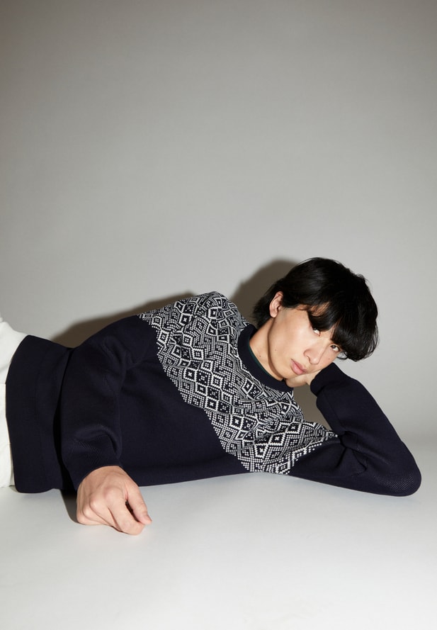 Armedangels NOWAAN Pullover Regular Fit aus Bio-Baumwolle in night sky Armedangels NOWAAN Pullover Regular Fit aus Bio-Baumwolle in night sky