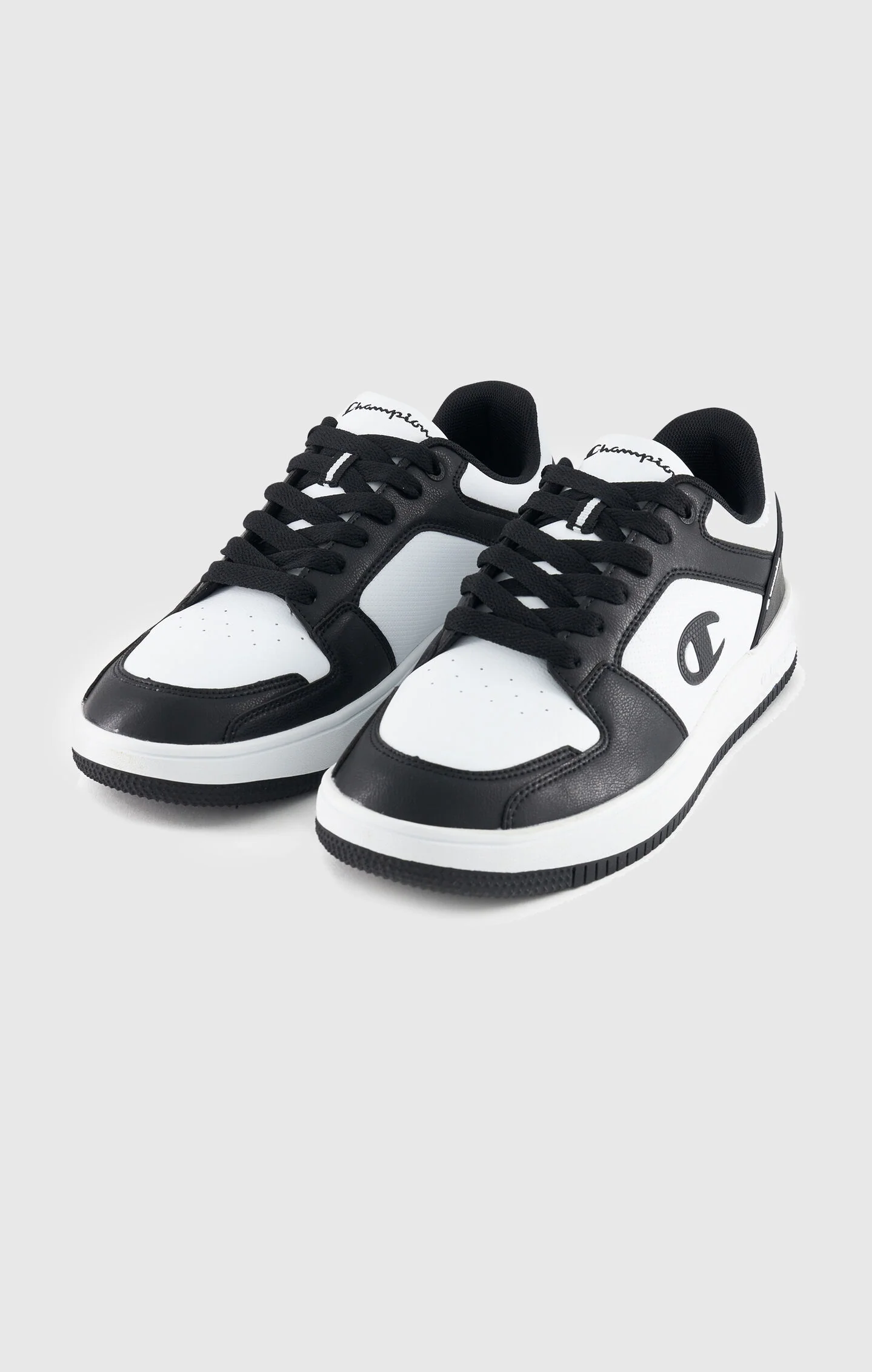 Champion Sneaker RD18 Rebound Low-Top-Basketballschuhe schwarz / weiß