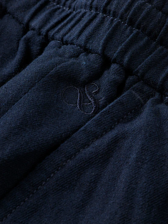 Scotch&Soda Essentials Fave Bermuda Shorts aus Baumwolle / Leinen in night Scotch&Soda Essentials Fave Bermuda Shorts aus Baumwolle / Leinen in night