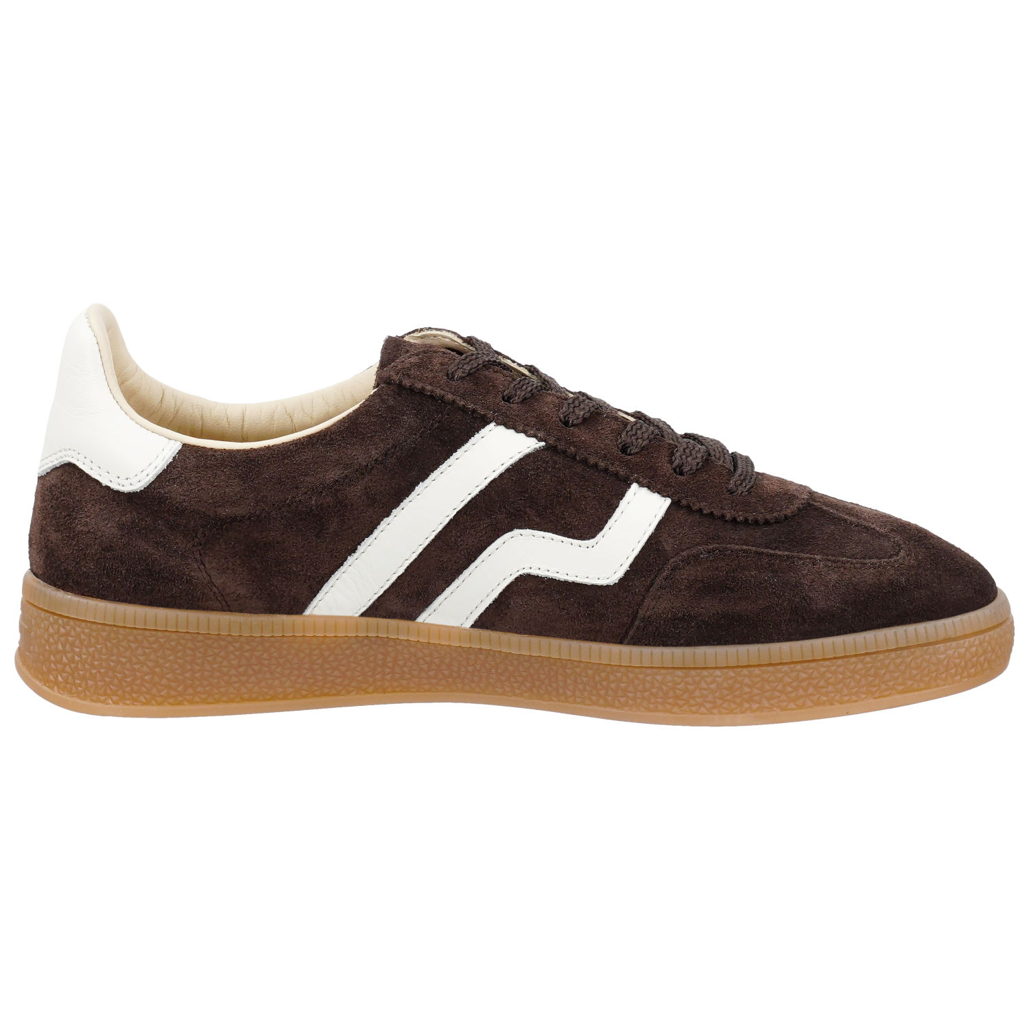 GANT Cuzima Sneaker aus Veloursleder in mole brown / braun
