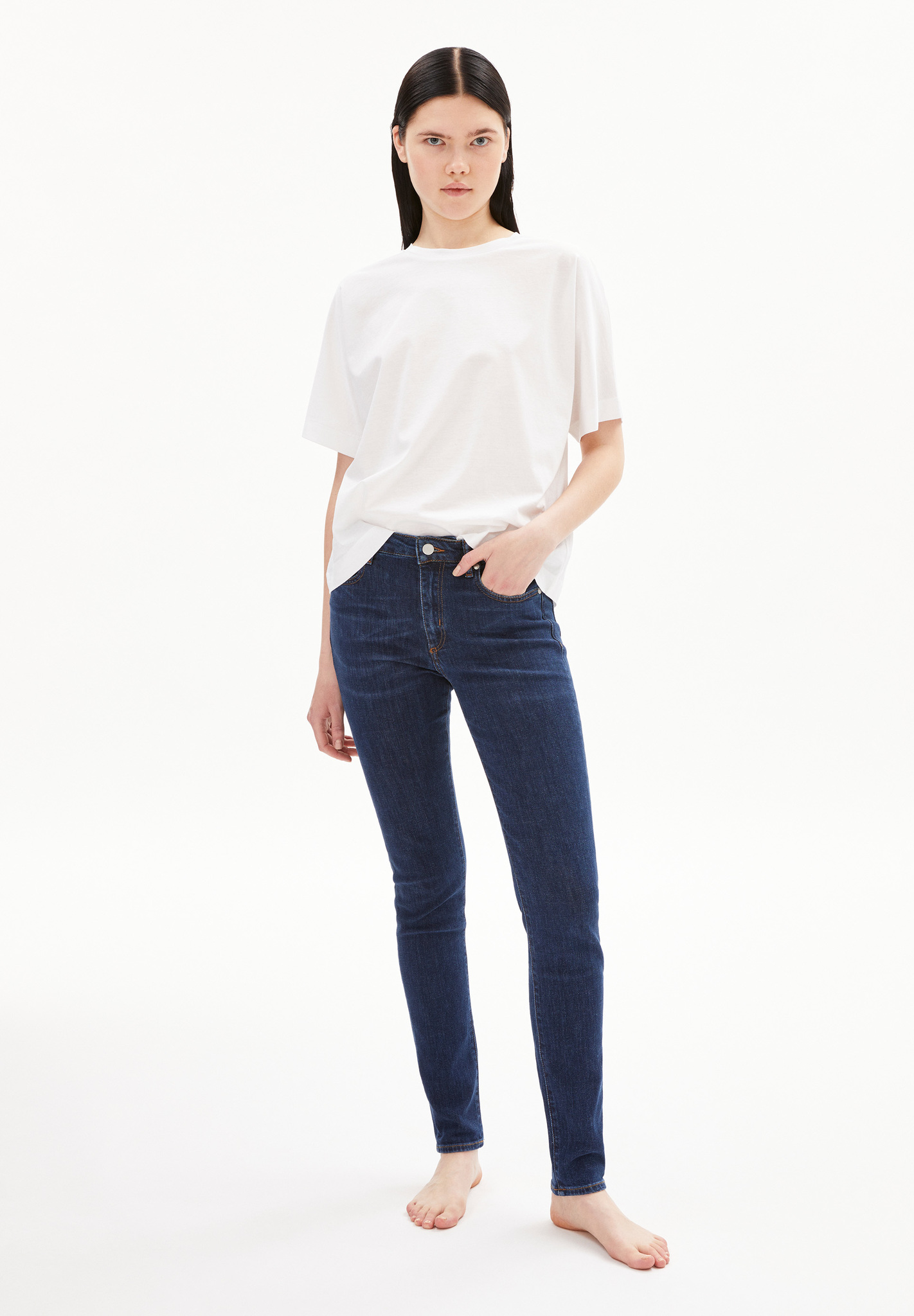 Armedangels TILLAA Skinny Fit Mid Waist Armedangels TILLAA Skinny Fit Mid Waist