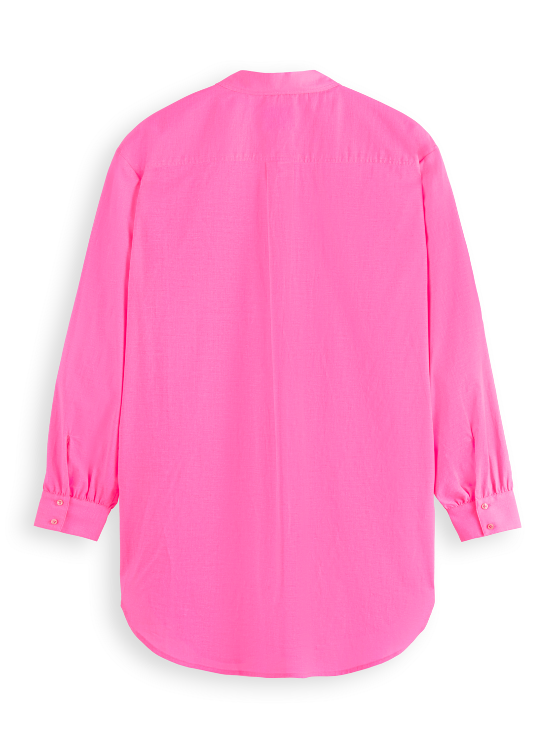 Scotch&Soda EXTRA OVERSIZED BLUSE in Fluo Pink