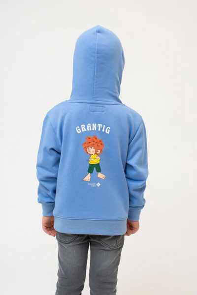 Bavarian Caps - KS27-2-1 Hoodie "Grantler Klub: Pumuckl" (Kinder) in hellblau