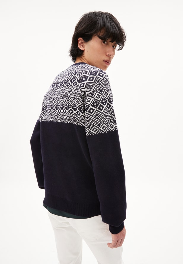 Armedangels NOWAAN Pullover Regular Fit aus Bio-Baumwolle in night sky Armedangels NOWAAN Pullover Regular Fit aus Bio-Baumwolle in night sky