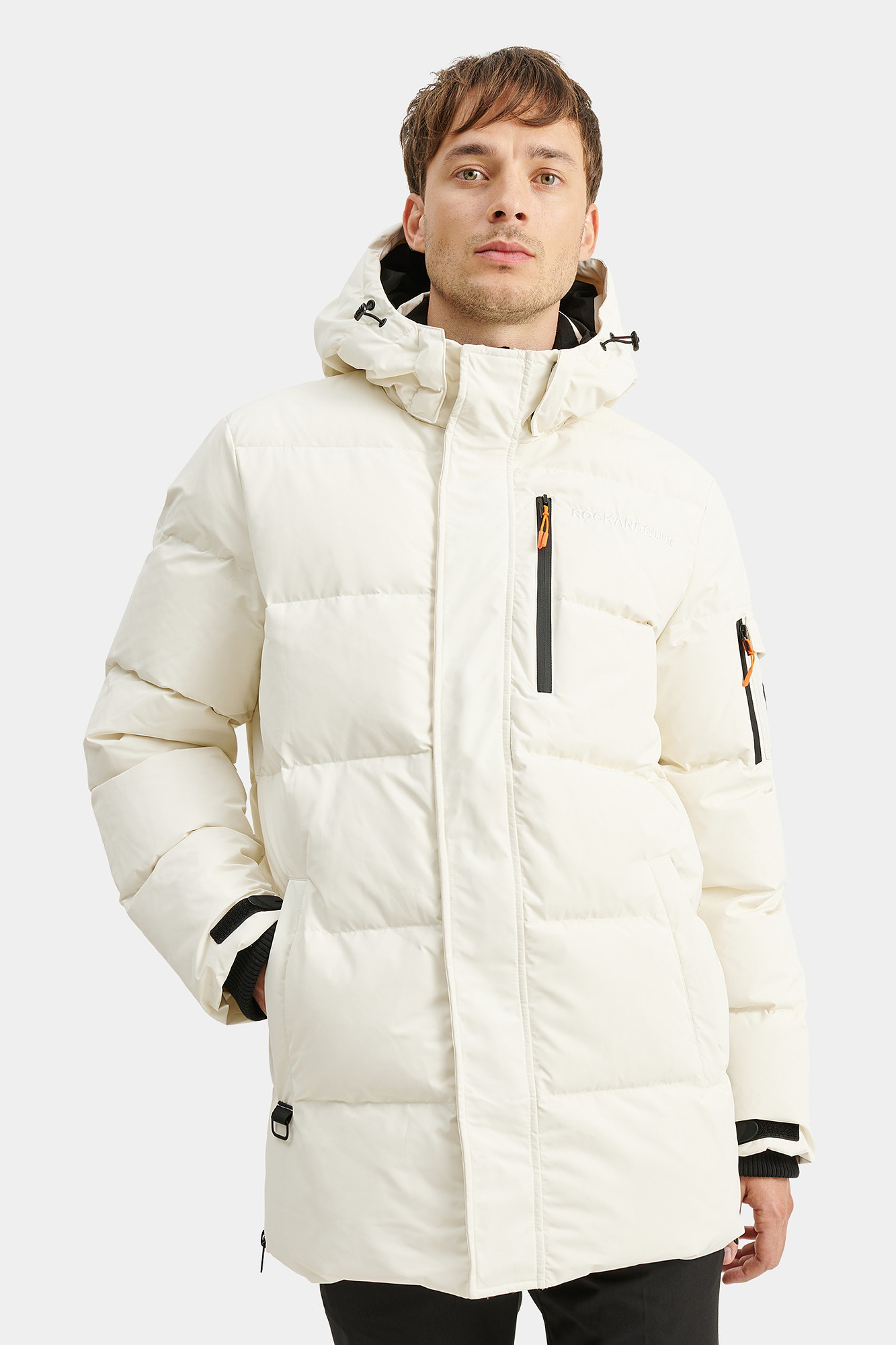 RockandBlue Hurricane Daunen Parka Ecru / off white