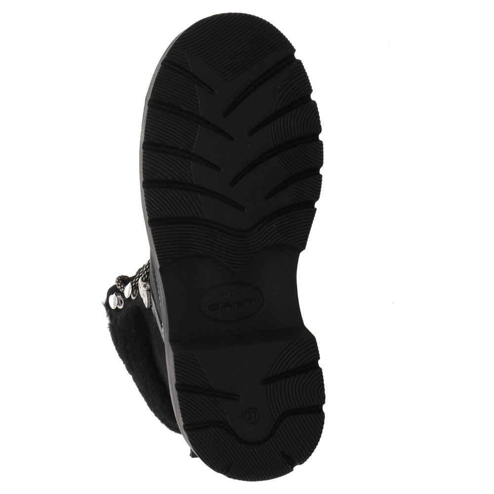 GANT Mittelhoher Frenzyn Stiefel mit Wollfutter in schwarz GANT Mittelhoher Frenzyn Stiefel mit Wollfutter in schwarz