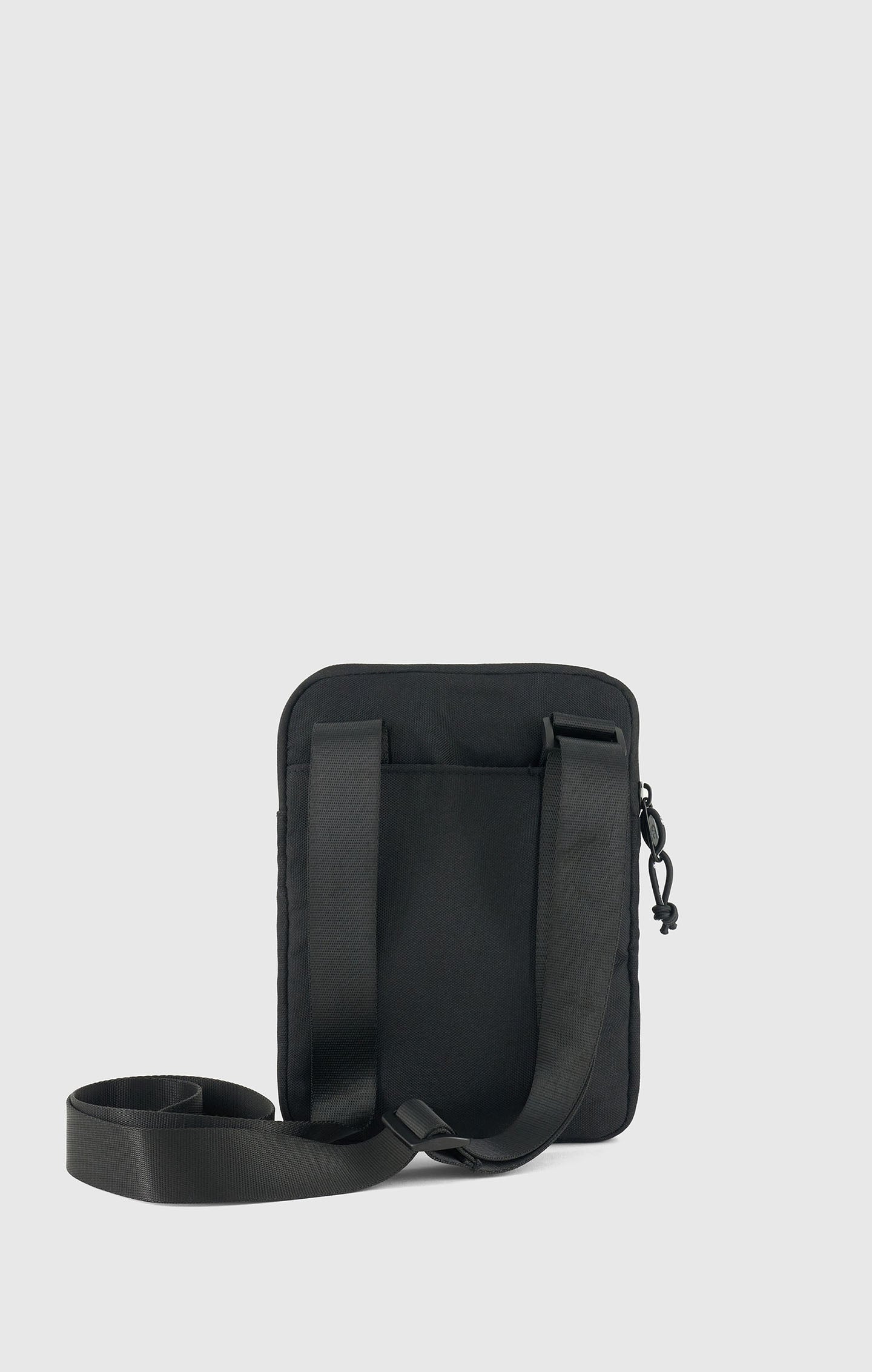 Champion Kleine, schwarze Schultertasche Schwarz Unisex