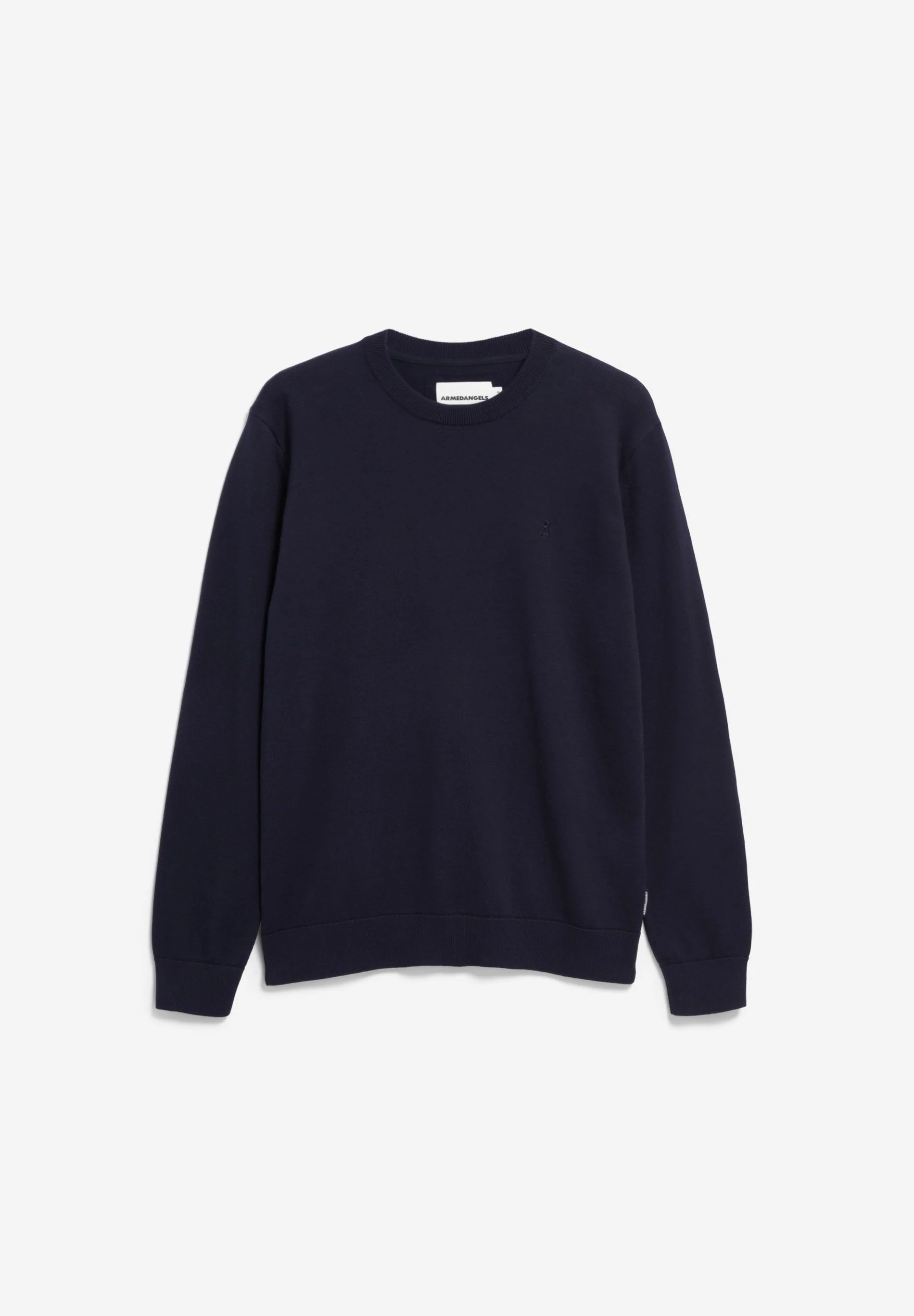 Armedagels LOUKAA STRICKPULLOVER aus 100% Bio-Baumwolle in night sky