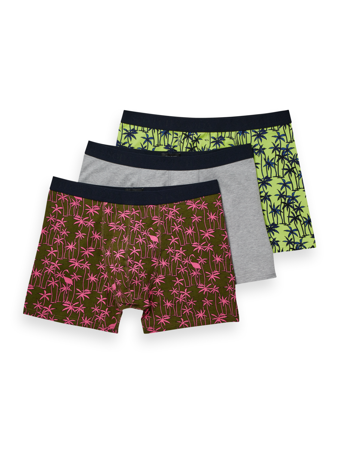 Scotch&Soda Boxershorts im 3er-Pack Combo A verschiedenen Designs