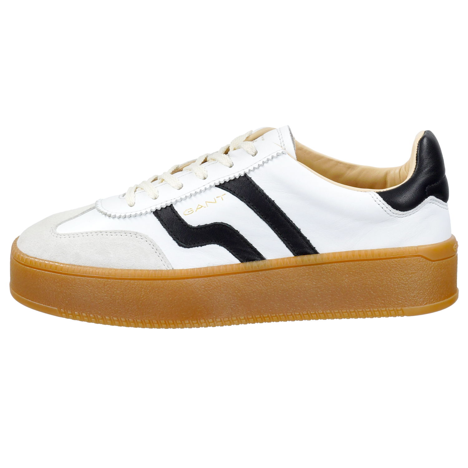 GANT Schuhe Cuzmani Sneaker aus Leder white / black Saison 2026