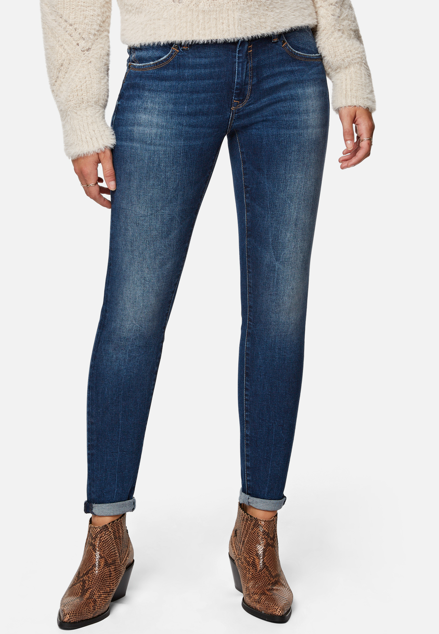 Mavi Lexy Super Skinny Jeans mit mittlerer Leibhöhe