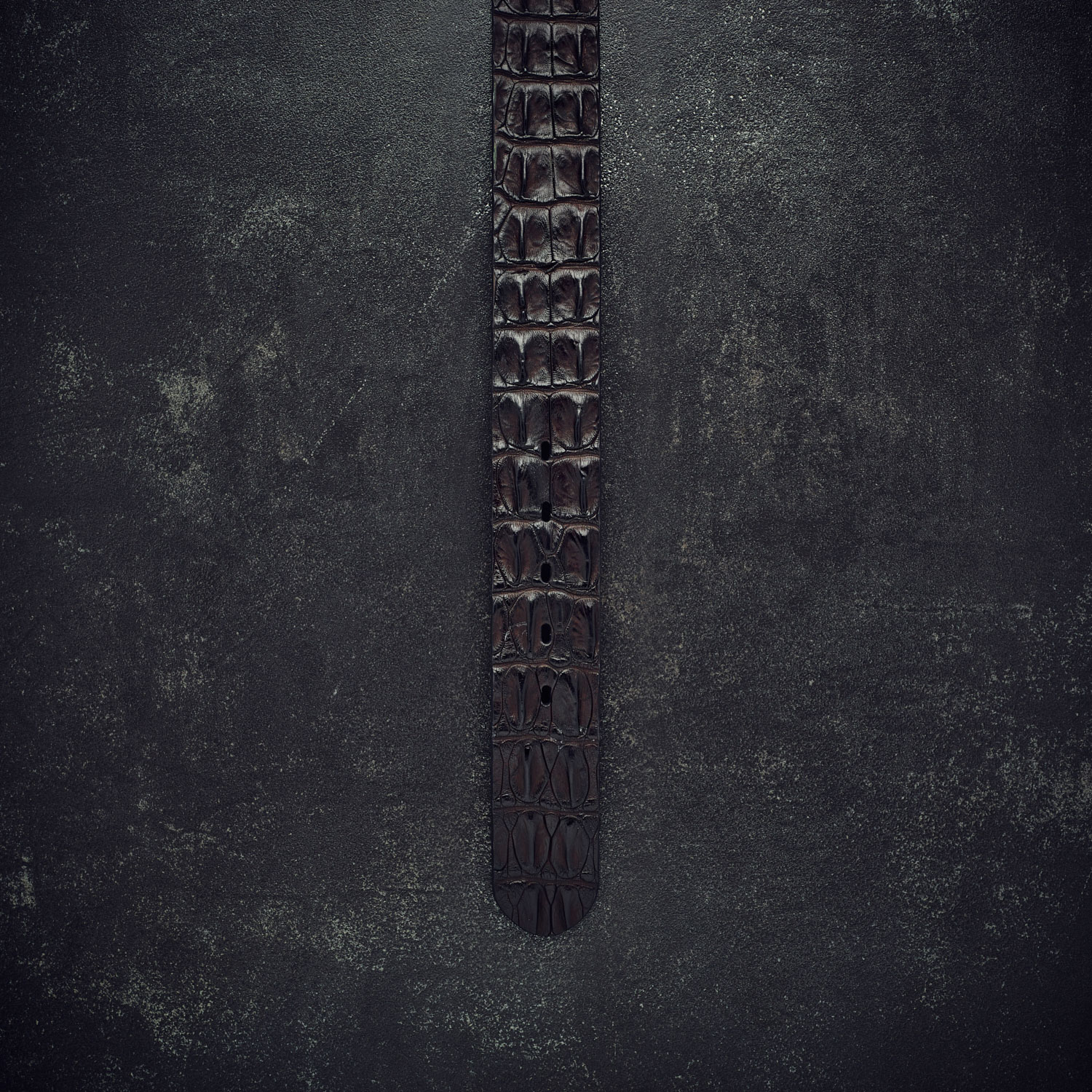 Luxuriöser Gürtel aus Krokodilleder von FAUSTO COLATO in braun Sonderbreite 4,5 cm Luxuriöser Gürtel aus Krokodilleder von FAUSTO COLATO in braun Sonderbreite 4,5 cm