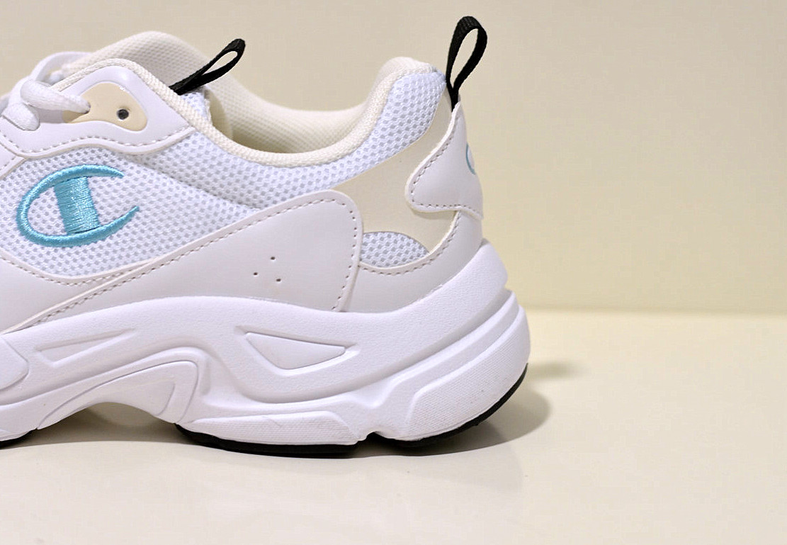 Champion Sneakers Countess Mesh Low Cut in weiß / blau