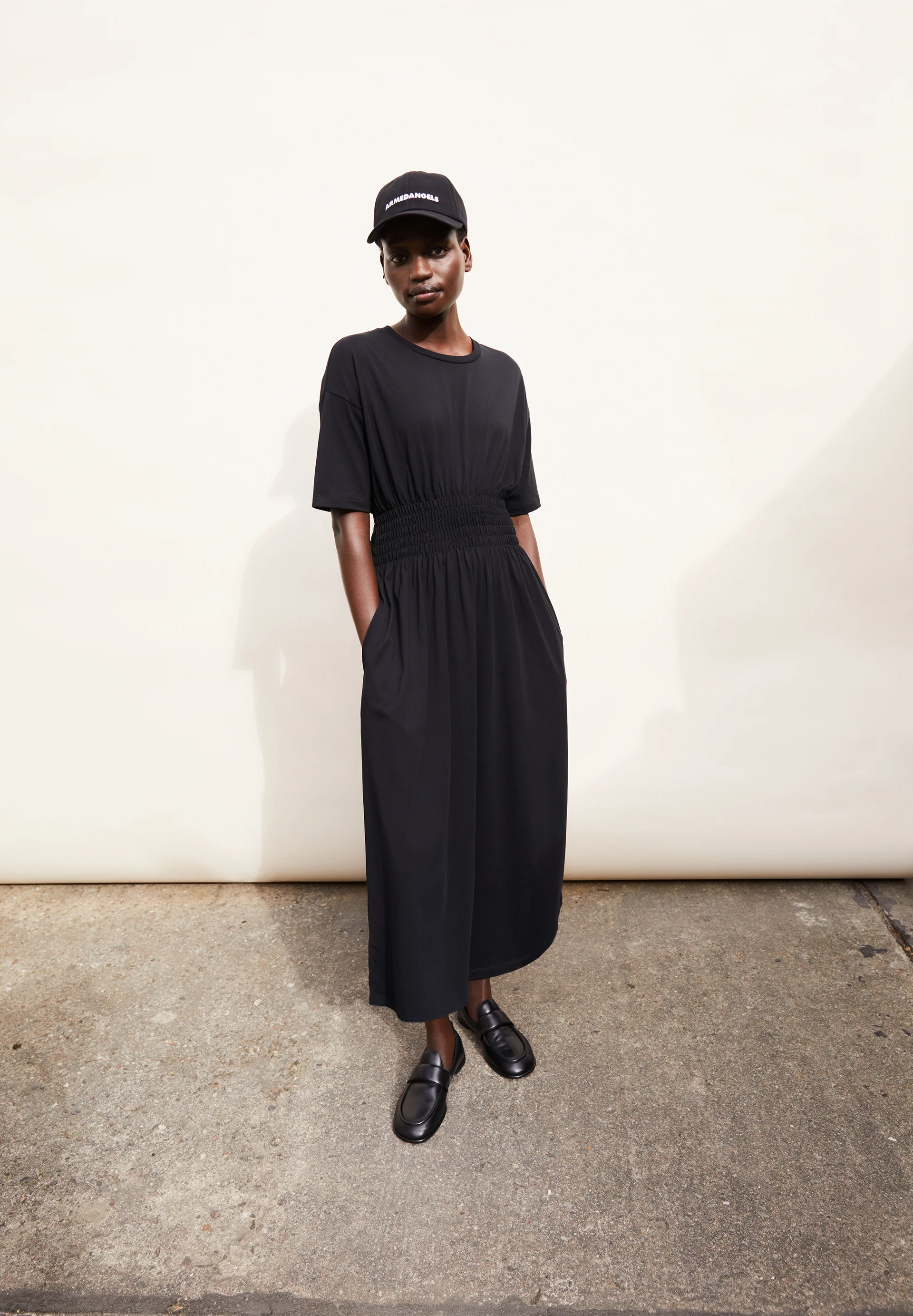 Armedangels Kleid KIWANAA Jerseykleid aus Bio-Baumwolle in schwarz Armedangels Kleid KIWANAA Jerseykleid aus Bio-Baumwolle in schwarz